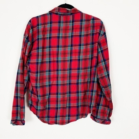 VS VICTORIA’S SECRET Red Plaid Pajamas Set Holiday Christmas Cozy Size Small - Picture 8 of 9